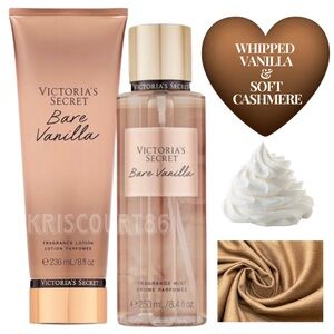 VS Bare Vanilla 2PC FULL-SIZE SET NEW FACTORY SEALED